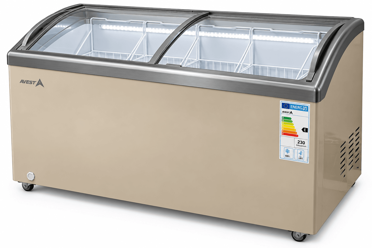 Витринный морозильник BSD-338